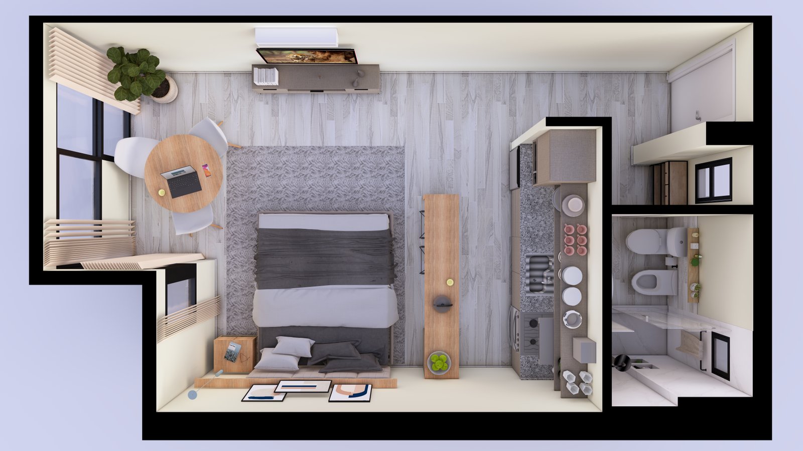 Monoambiente Planta 1